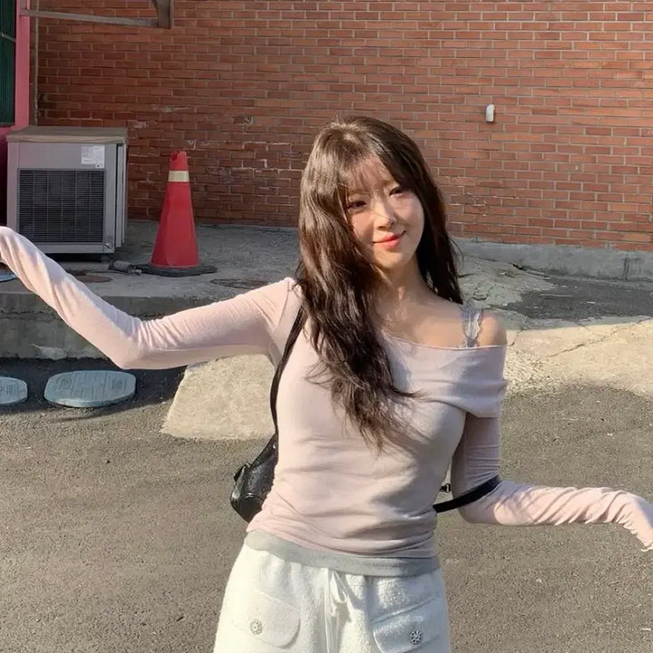 [BUNJANG] Shop Moro Ballet T Pink / 샵 모로 발레티 핑크