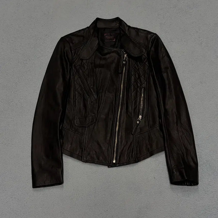 [BUNJANG] Cityzens Italian Lambskin Leather Jacket / 85) 여성 시티지 이탈리안 양가죽 자켓
