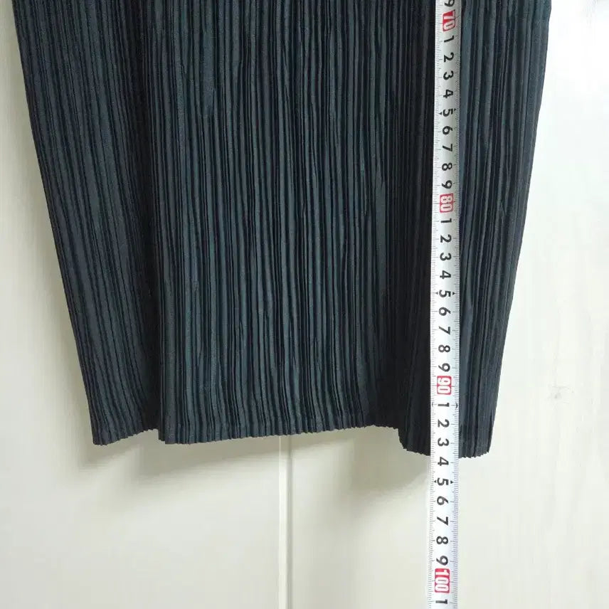 [BUNJANG] Pleated Long Dress Deep Green / 플리츠 딥그린 롱 원피스