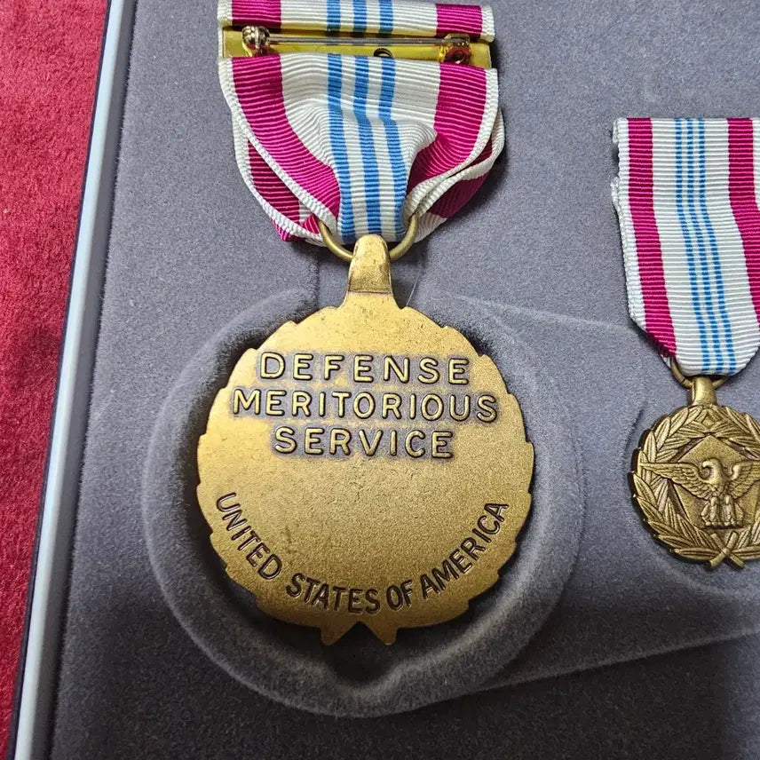 [BUNJANG] US Department of Defense Meritorious Service Medal (DMSM) with Official Navy Case / 미국 국방부 공로훈장
