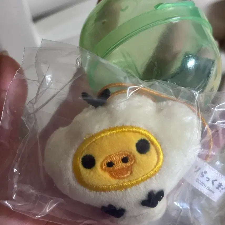 [BUNJANG] San-X Kiiroitori Plush Keychain / 산엑스 키이로이토리 인형 키링