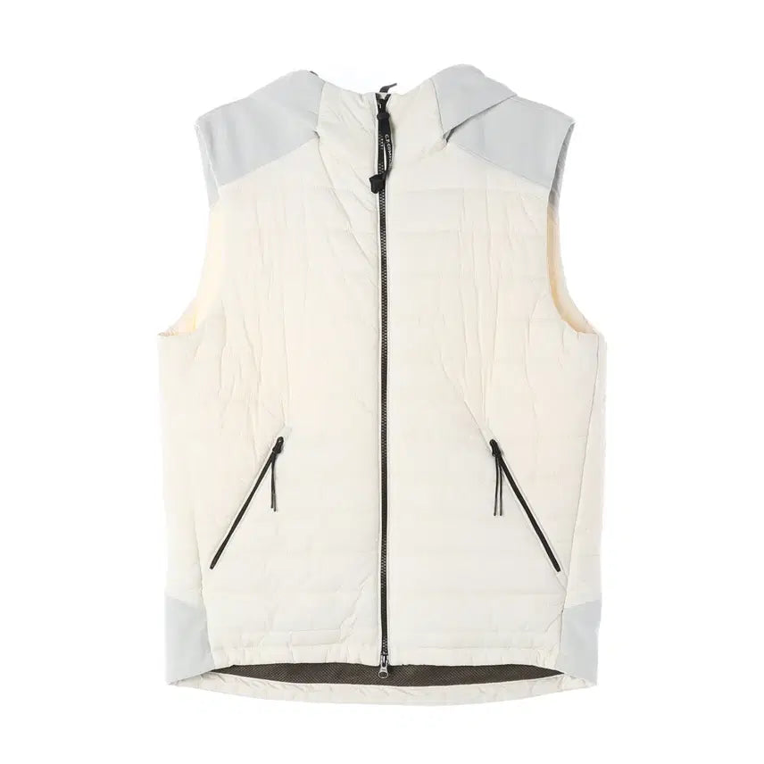 [BUNJANG] CP Company Goggle Hood Padded Vest / CP컴퍼니 고글 후드 패딩 조끼 베스트