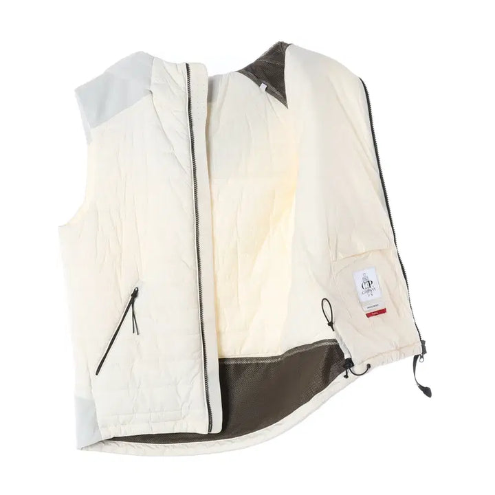 [BUNJANG] CP Company Goggle Hood Padded Vest / CP컴퍼니 고글 후드 패딩 조끼 베스트