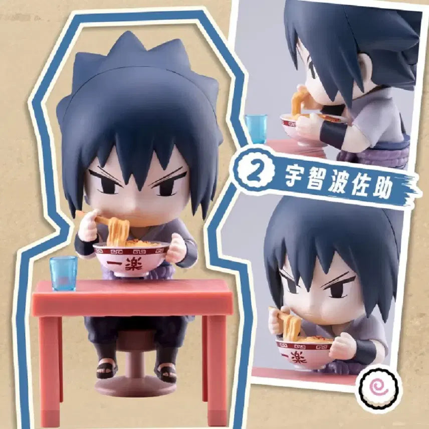 [BUNJANG] Naruto Sasuke Ichiraku Ramen Figure / 나루토 사스케 탑토이 일락라멘 피규어