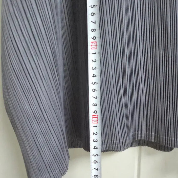 [BUNJANG] Pleated Long Dress Gray / 플리츠 롱 원피스 그레이