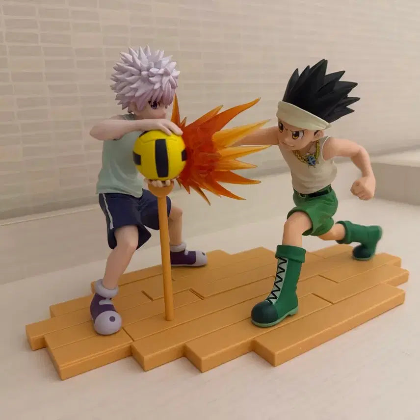 [BUNJANG] Hunter x Hunter Greed Island Figuarts Zero Killua &amp; Gon Figure Bundle Set / 일괄) 헌터헌터 그리드아일랜드 피구 G.I 키르아 &amp; 곤 피규어