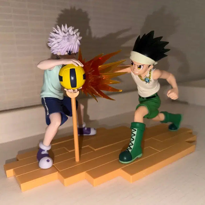 [BUNJANG] Hunter x Hunter Greed Island Figuarts Zero Killua &amp; Gon Figure Bundle Set / 일괄) 헌터헌터 그리드아일랜드 피구 G.I 키르아 &amp; 곤 피규어