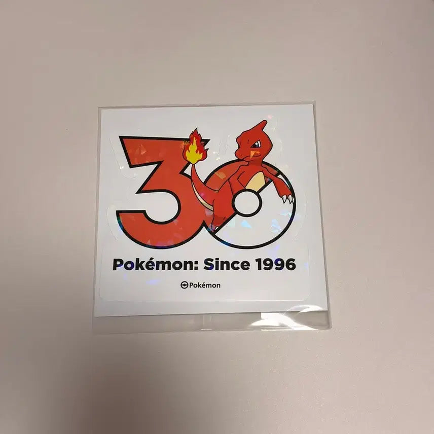 [BUNJANG] Pokemon 30th Anniversary Lizard Sticker / 포켓몬 30주년 스티커(리자드) 판매