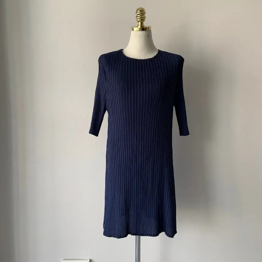 [BUNJANG] Pleats Please One-Piece Dress / 플리츠미 플리츠 원피스