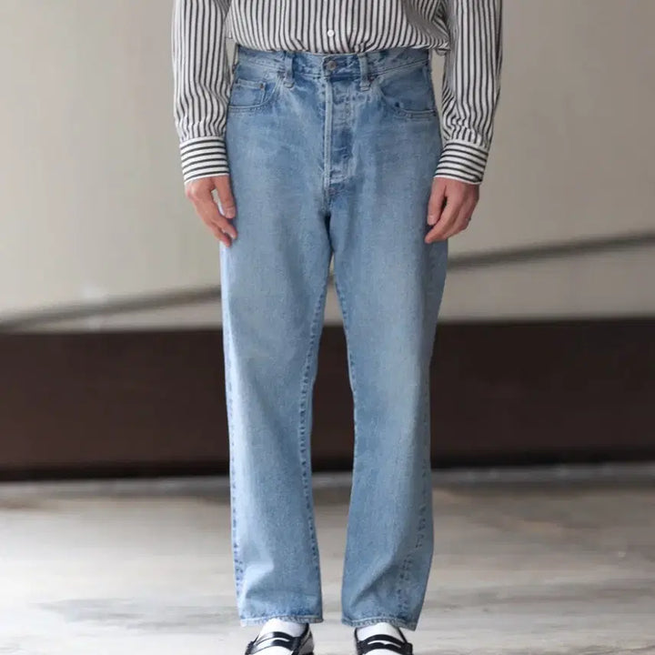 [BUNJANG] A.Presse Washed Denim Pants Size 30 / A.presse washed denim pants 30사이즈