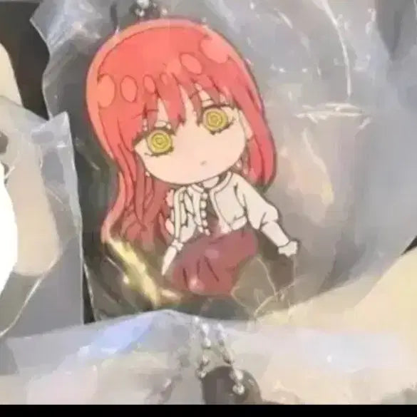 [BUNJANG] Chainsaw Man Depo-Raba Rubber Charm Makima + Aki / 체인소맨 데포라바 러버참 마키마+아키