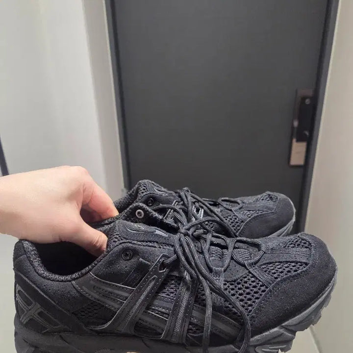 [BUNJANG] Asics Gel-Sonoma 15-50 Black Sneakers / 아식스 젤소노마 15-50 블랙 팝니다.