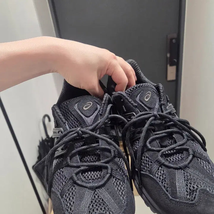 [BUNJANG] Asics Gel-Sonoma 15-50 Black Sneakers / 아식스 젤소노마 15-50 블랙 팝니다.