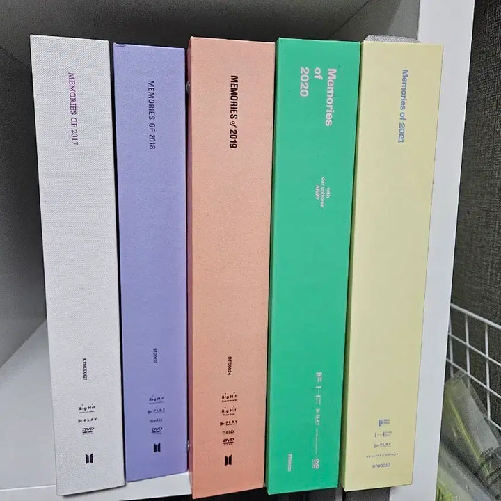 [BUNJANG] BTS Memories DVD (2017-2021) Jungkook J-Hope Photocard Set / 방탄소년단 메모리즈 DVD (2017-2021)정국 제이홉 포카포함