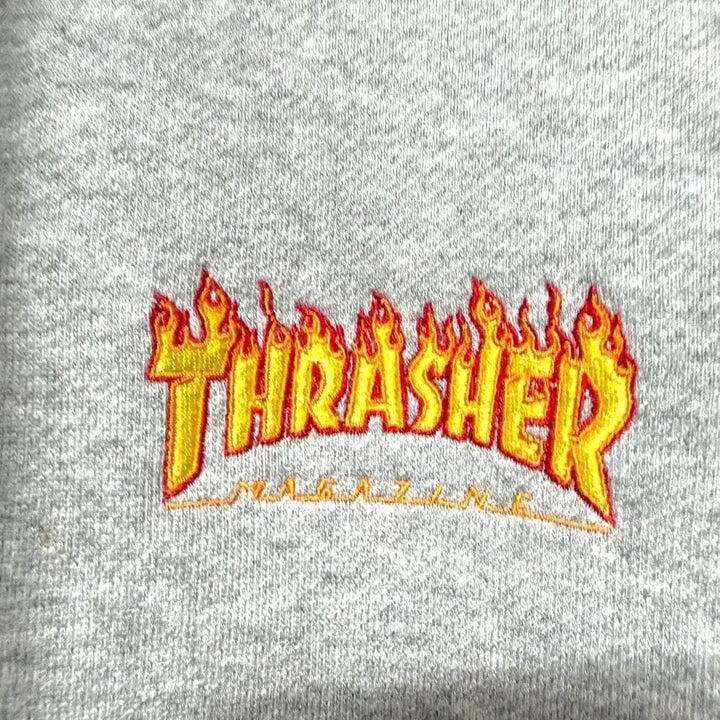 [BUNJANG] Thrasher Big Logo Hoodie Jacket M / [M,95]트래셔 빅로고 후드집업 자켓