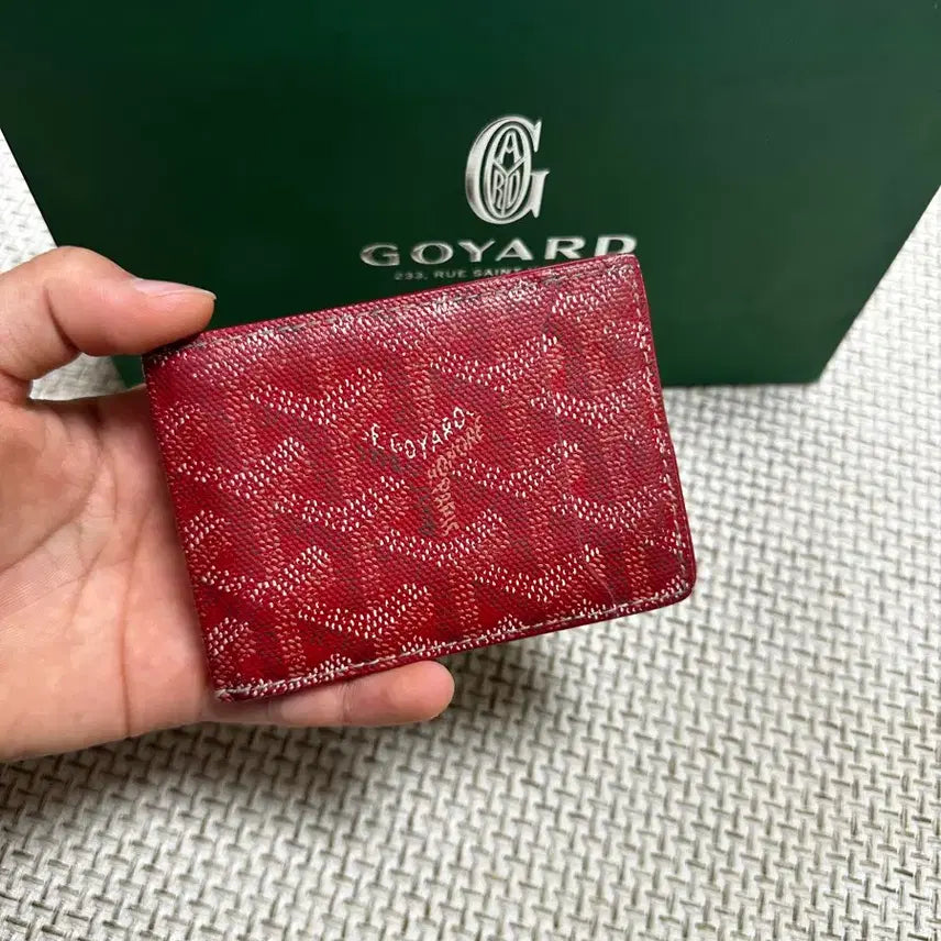 [BUNJANG] Goyard Insert Card Wallet Special Color / [OS/당일배송] 고야드 인서트 카드지갑 스페셜컬러