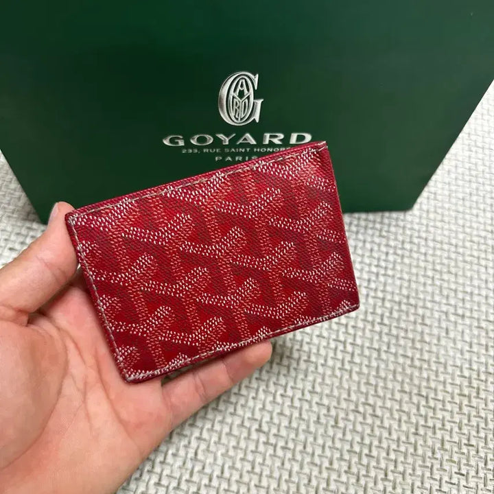 [BUNJANG] Goyard Insert Card Wallet Special Color / [OS/당일배송] 고야드 인서트 카드지갑 스페셜컬러