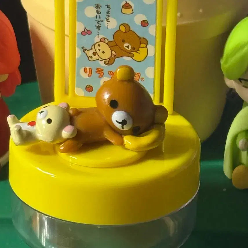 [BUNJANG] Rilakkuma Korilakkuma Memo Holder &amp; Storage Case / 리락쿠마 메모꽂이 코리락 키링