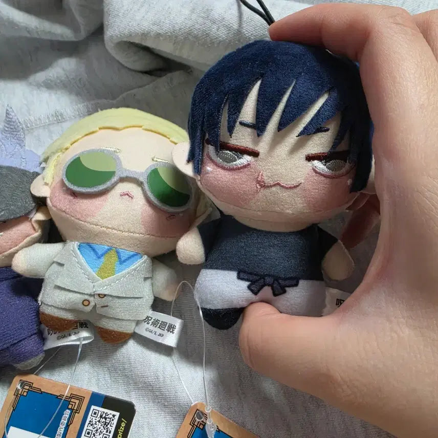 [BUNJANG] Jujutsu Kaisen Chibi Plush Set / 주술회전 쵸피누이 고죠 사토루 나나미 켄토 후시구로 토우지  일괄