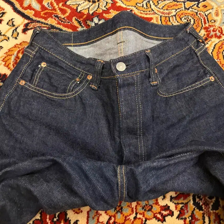 [BUNJANG] Full Count 0105 One Wash Denim Pants / 풀카운트 0105 원워시 데님 30/32
