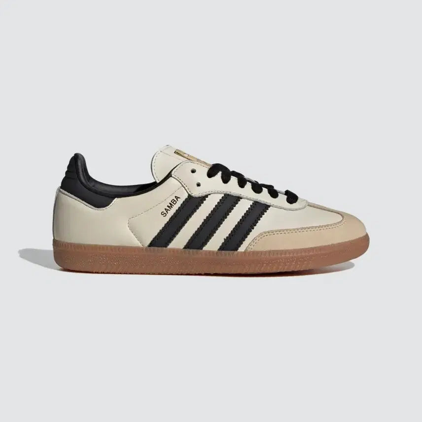 [BUNJANG] Adidas Samba OG Beige Black Sneakers / 아디다스 삼바 OG 베이지 블랙 새상품