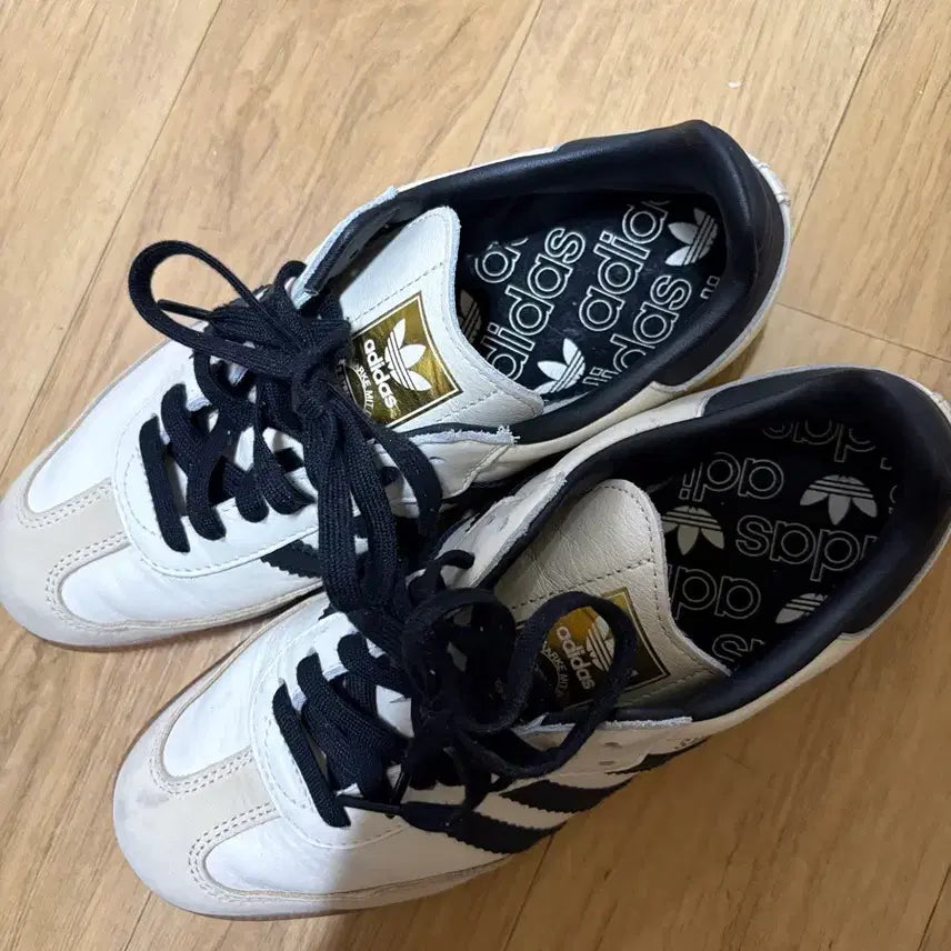 [BUNJANG] Adidas Samba OG Beige Black Sneakers / 아디다스 삼바 OG 베이지 블랙 새상품