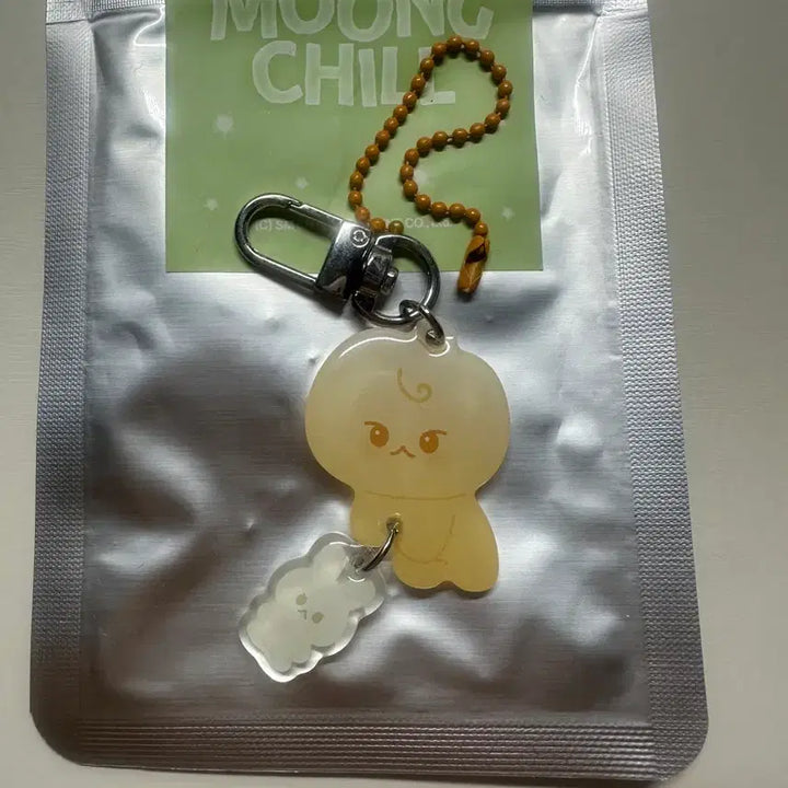 [BUNJANG] NCT 127 Doyoung "Sommoongchil" Acrylic Keyring / 엔시티 nct127 솜뭉칠 아크릴 키링 도궁빵 도영