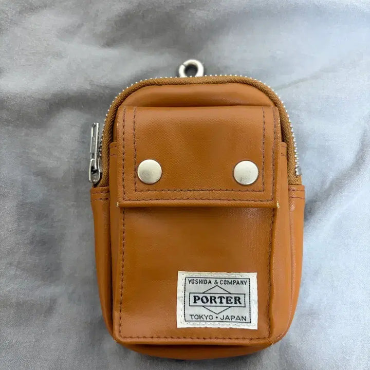 [BUNJANG] Porter Freestyle Pouch Camel / 포터 프리스타일 파우치 카멜 색상