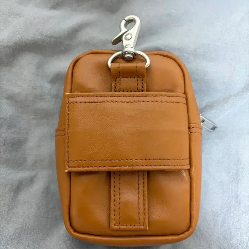 [BUNJANG] Porter Freestyle Pouch Camel / 포터 프리스타일 파우치 카멜 색상