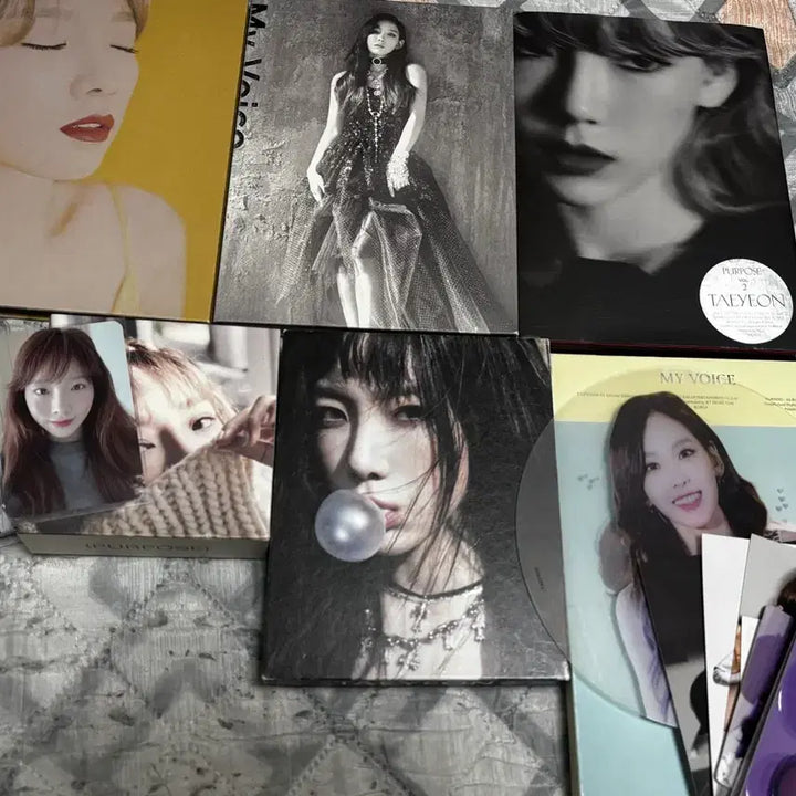 [BUNJANG] Taeyeon My Voice Purpose &amp; More Album Bundle Set / 태연 앨범 일괄 My Voice Purpose 외 다수