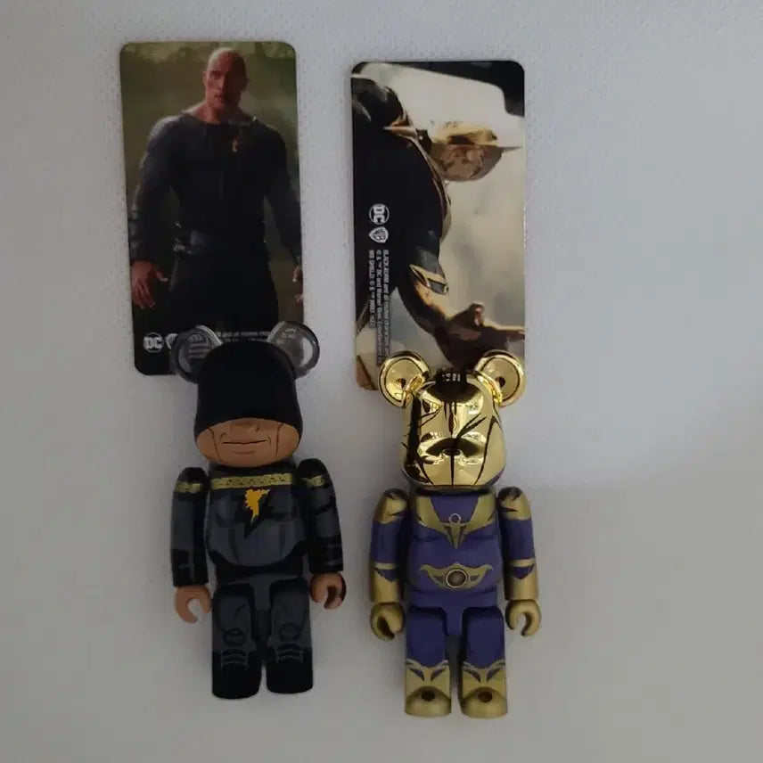 [BUNJANG] Medicom Toy Be@rbrick Black Adam &amp; Doctor Fate Bundle / 베어브릭 블랙아담, 닥터페이트 일괄