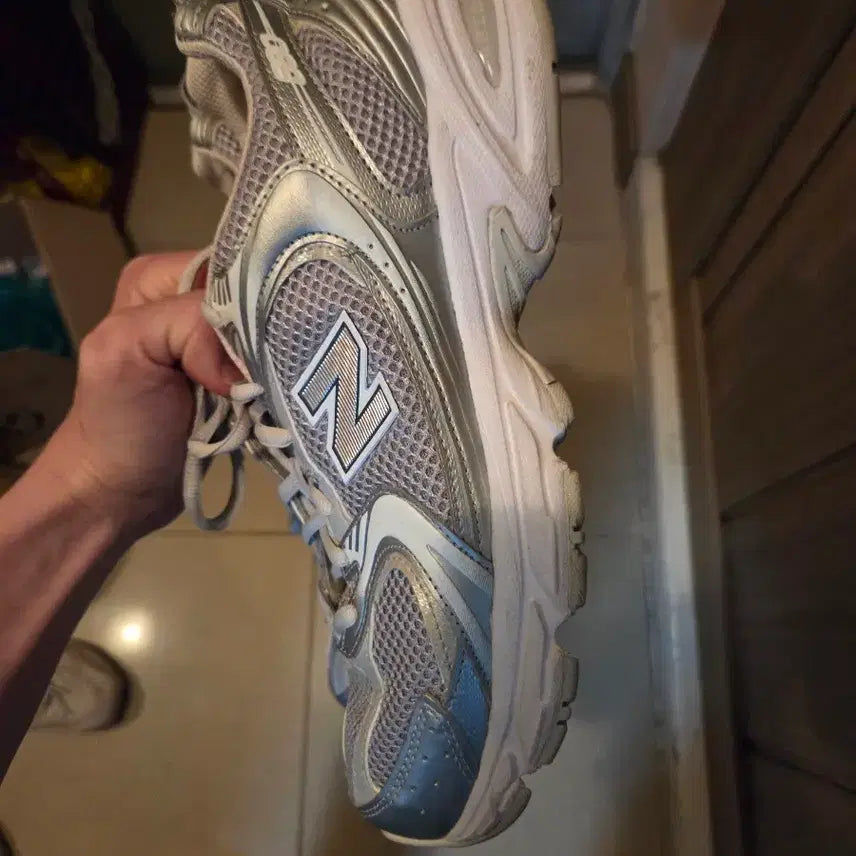 [BUNJANG] New Balance 530 Silver Grey Sneakers (265) / 뉴발란스 530 실버 그레이 265