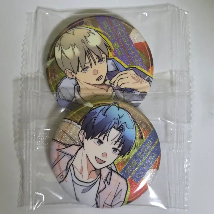 [BUNJANG] One Room Tutor 2 Types Can Badge Bundle Set / 원룸 조교님 캔뱃지 2종 일괄
