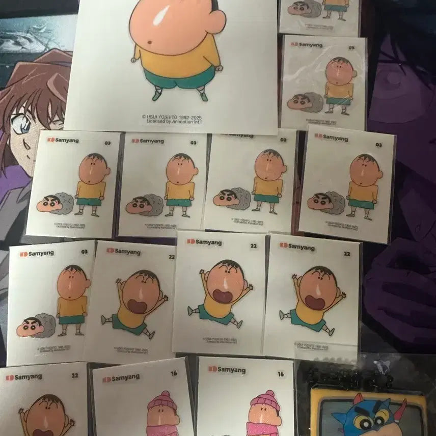 [BUNJANG] Crayon Shin-chan Crayon Stickers Bundle / 맹구띠부실 팔아요 짱구는 못말려