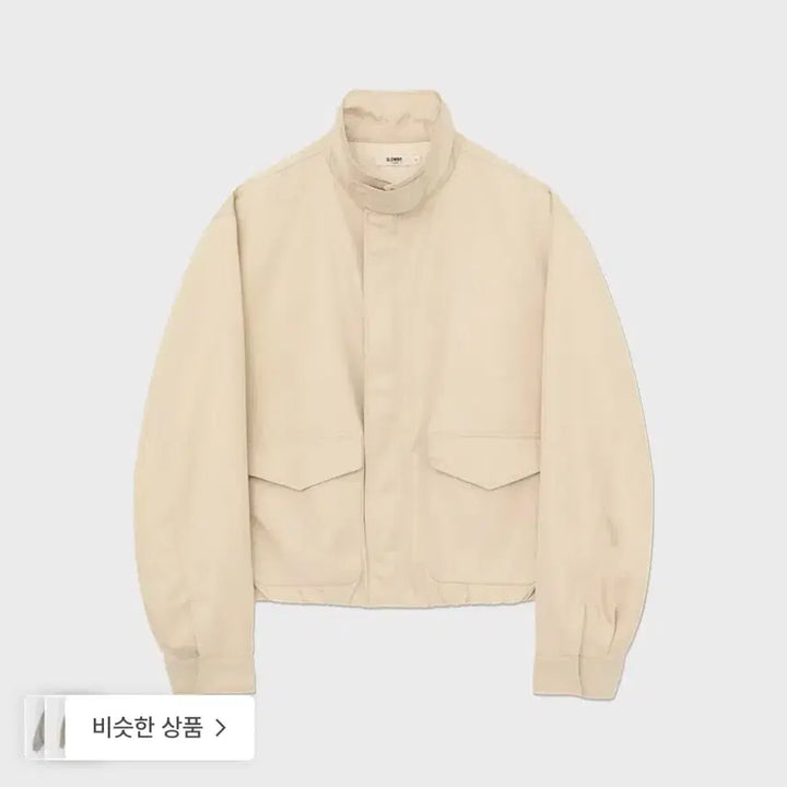 [BUNJANG] Glony G-Soft Blouson Jacket Beige M / (새상품) 글로니 G소프트 블루종 자켓 베이지 m사이즈