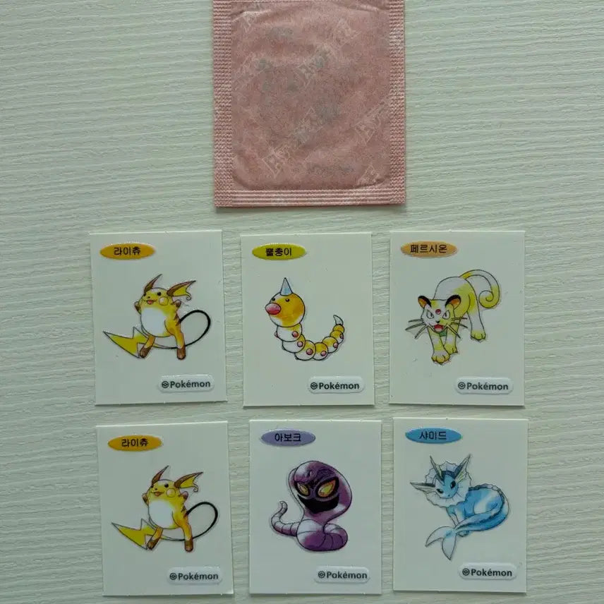 [BUNJANG] Pokemon 30th Anniversary Artwork Stickers / 포켓몬스터 30주년 아트워크 띠부씰