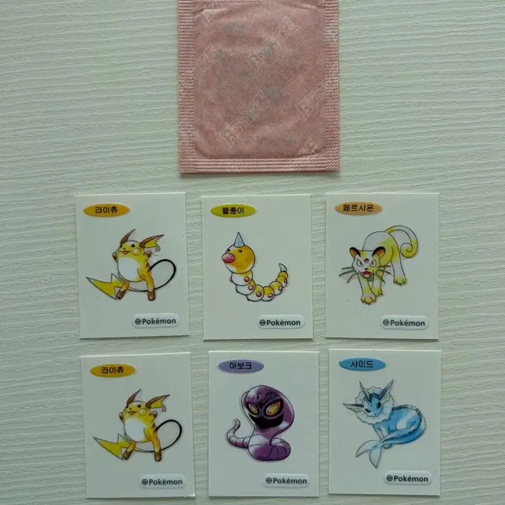 [BUNJANG] Pokemon 30th Anniversary Artwork Stickers / 포켓몬스터 30주년 아트워크 띠부씰