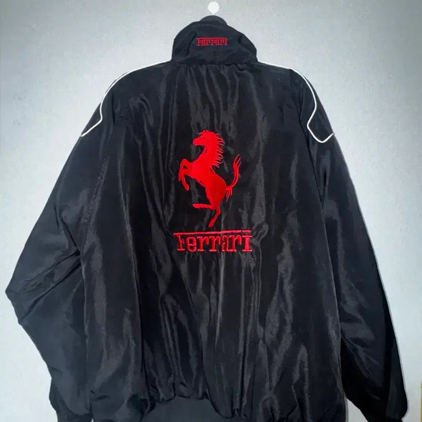[BUNJANG] Ferrari F1 Racing MA-1 Flight Jacket / 페라리 F1 레이싱 항공자켓