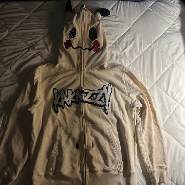 [BUNJANG] Kakashi x Pokemon Mimikyu Hoodie (Size M) / 카카시 포켓몬 따라큐 후드집업 M