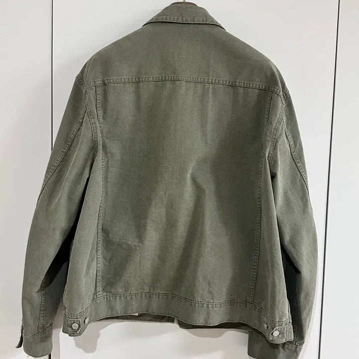 [BUNJANG] Porter Classic Trucker Washed Olive Size 3 / 포터리 트러커 워시드 올리브 사이즈 3