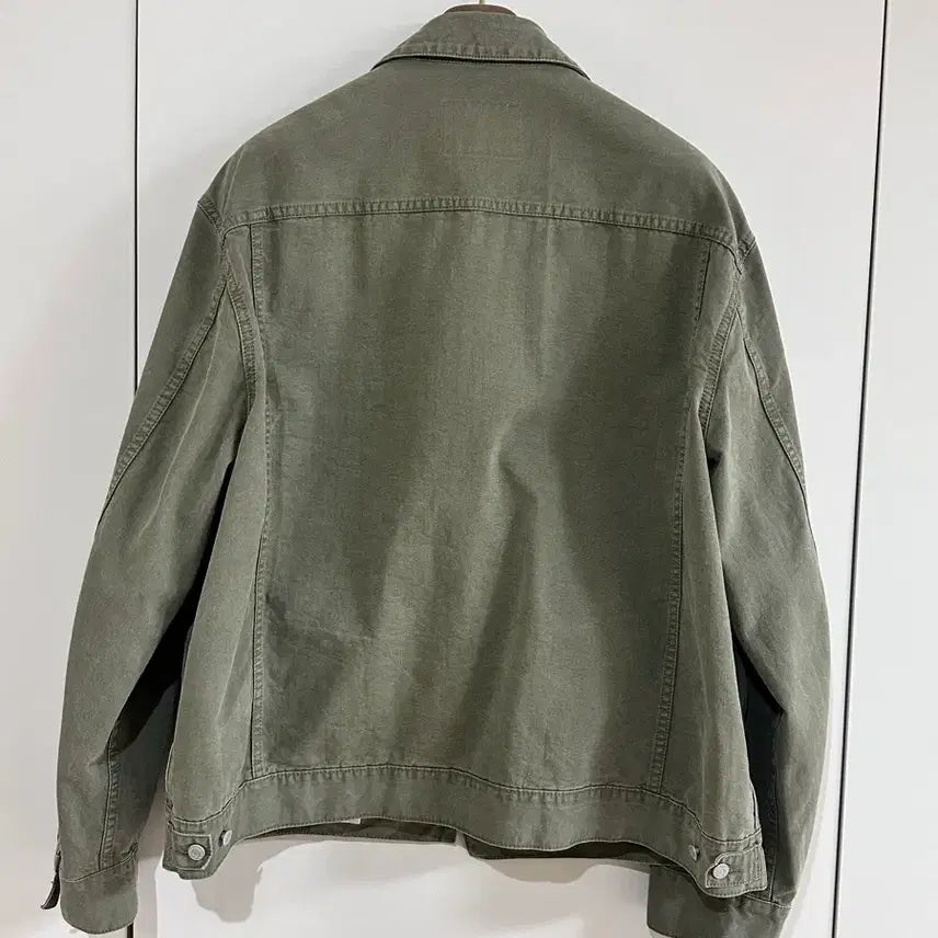[BUNJANG] Porter Classic Trucker Washed Olive Size 3 / 포터리 트러커 워시드 올리브 사이즈 3