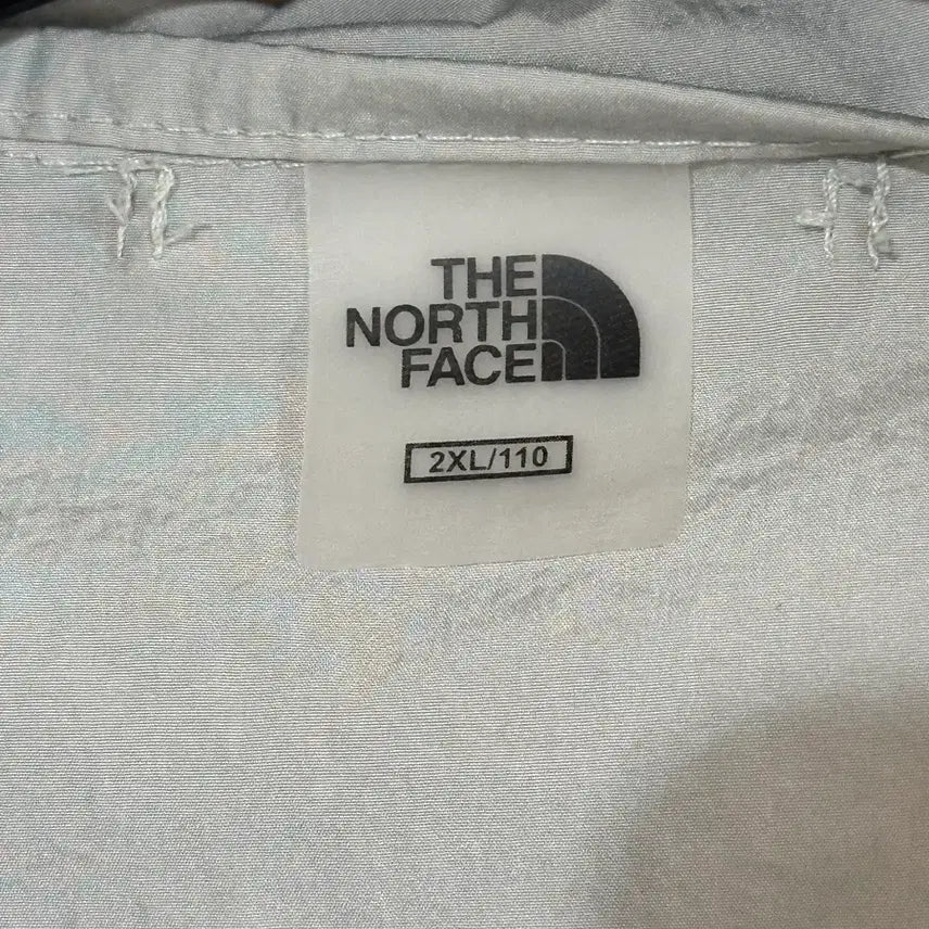 [BUNJANG] The North Face Lightweight Windbreaker Jacket - Light Grey / 노스페이스 바람막이 자켓 라이트 그레이