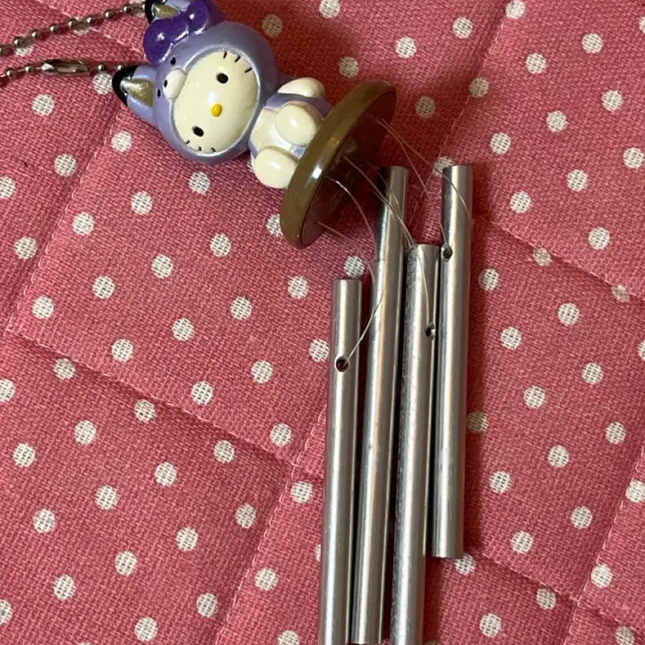 [BUNJANG] Vintage Hokkaido Fox Kitty Wind Chime / 고전 홋카이도 여우 키티 소리나는 풍경 후우링