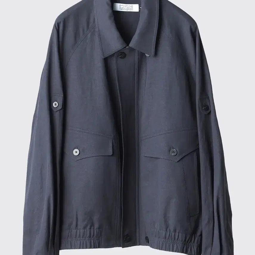 [BUNJANG] HAECHI ROOM Roll-Up Jacket Faded Navy Size 4 / 해칭룸 / 롤업자켓 페이드 네이비 / 4 Size 판매합니다.