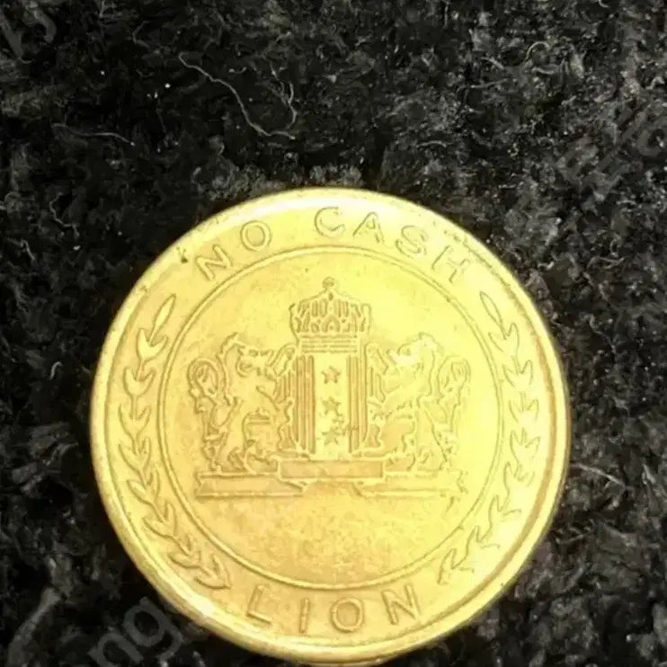 [BUNJANG] NO CASH LION Gold Coin Arcade Token Bundle Set / NO CASH LION 골드 코인 오락실코인 수집용코인 일괄