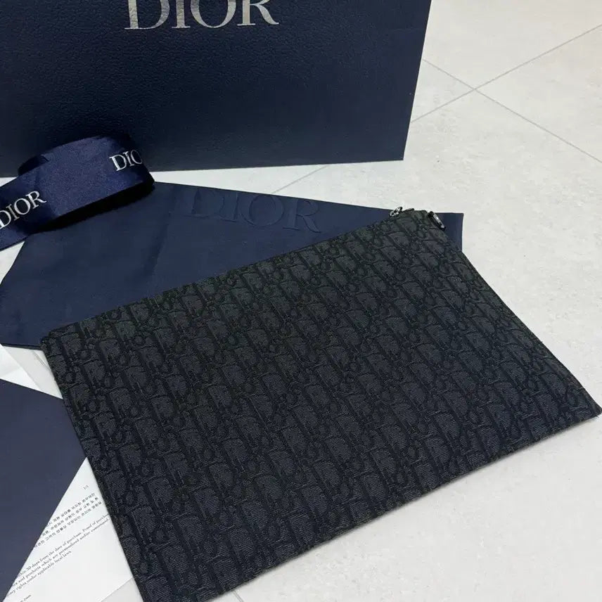 [BUNJANG] Christian Dior Oblique Clutch Bag A4 / [정품]디올 오블리크 클러치백  a4(새상품급)