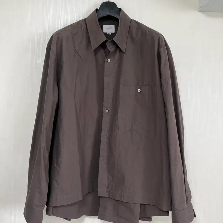 [BUNJANG] YOUTH Layered Shirt Brown L Size / 유스 / 레이어드 셔츠 브라운 / L Size 판매합니다.