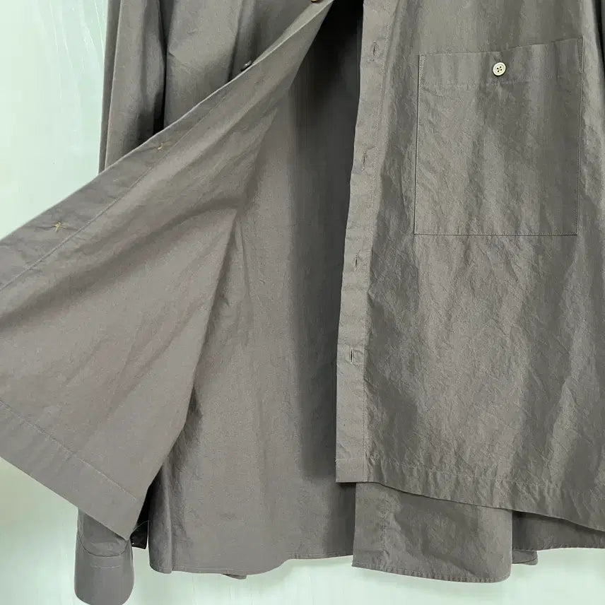 [BUNJANG] YOUTH Layered Shirt Brown L Size / 유스 / 레이어드 셔츠 브라운 / L Size 판매합니다.