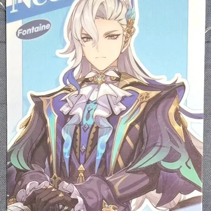 [BUNJANG] Genshin Impact Neuvillette Birthday Photocard / 원신 느비예트 생일 포카 ㅅㅈ님 일러 생포 랜포