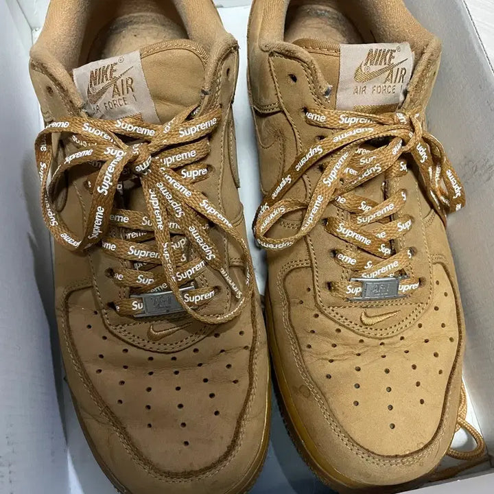 [BUNJANG] Nike Supreme Air Force 1 Low Flax (Aka &